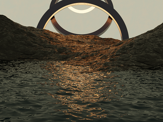 三维场景 - 两种不同的海（个人主页-ZNjM2NTUzMDg=） - 场景 - 站酷设计师studying辛辰原创素材 - 站酷ZCOOL