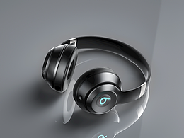 【产品渲染-头戴式耳机】