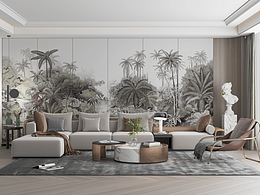 艾嘉利丝印壁画