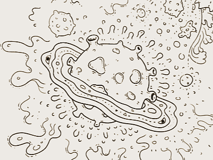 随笔(个人主页-ZNjM0MDg2NTI=) - 新锐潮流插画 - 站酷设计师盆子卷大葱原创素材 - 站酷ZCOOL