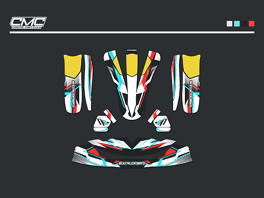 卡丁車涂裝-01（個人主頁-ZNjMxNTg3NzY=） - 圖案 - 站酷設計師魔花DH原創(chuàng)素材 - 站酷ZCOOL