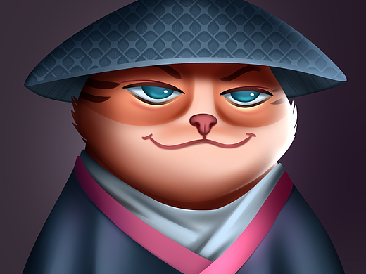 古装立体感猫拟人系列图1