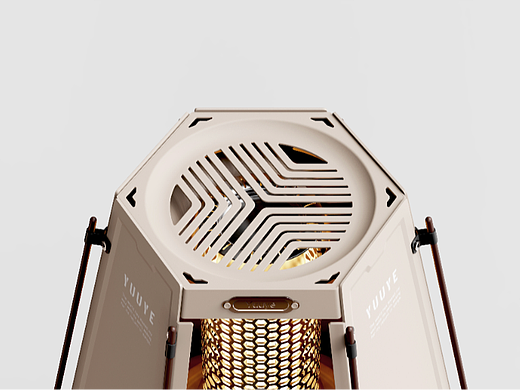 原创作品集-YUUYE-户外露营暖炉