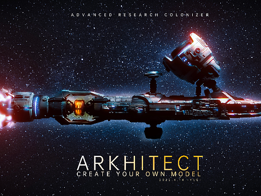 ARKHITECT建造者號施工完畢，準(zhǔn)備出港（個人主頁-ZNTkyMjIxMDQ=） - 手辦/模玩 - 站酷設(shè)計師YUE丶原創(chuàng)素材 - 站酷ZCOOL