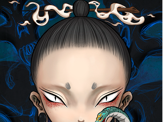 他叫显允（个人主页-ZNjU5NzIzMDQ=） - 艺术插画 - 站酷设计师从前有个橘子然后原创素材 - 站酷ZCOOL