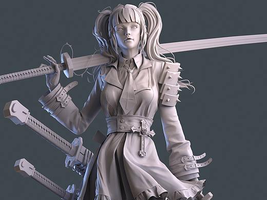 【学院作品】胡潇蓝-《Pirit Summoner》