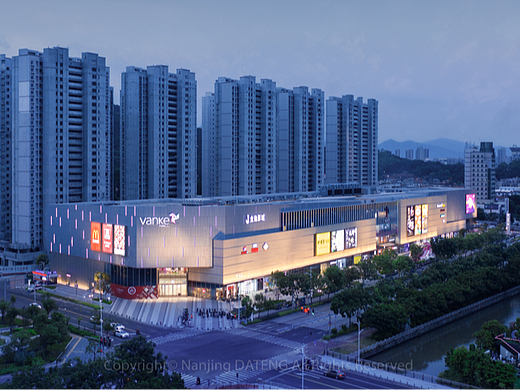 福建漳州万科广场VANKE MALL 建筑空间摄影/商场拍摄