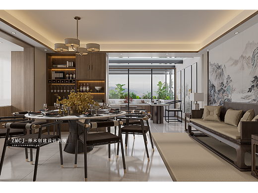 禅意新中——择木创建表现