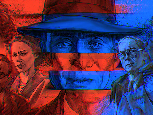 《奥本海默》概念海报