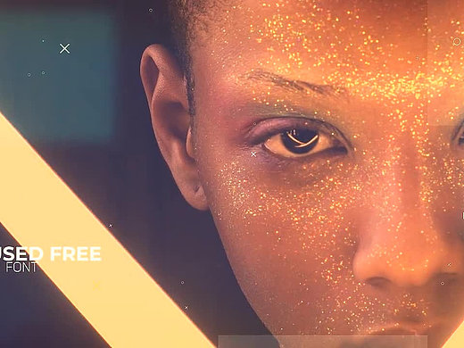 PR模板|动感活力清新风格高级文本动画创造性过渡效果