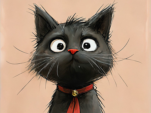 动物线条风绘画类