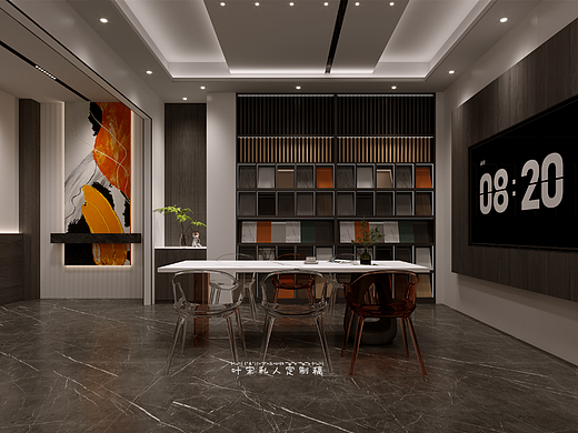 木作展厅丨雕琢视觉与空间的互动