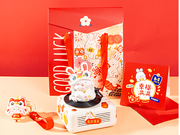 產(chǎn)品攝影-新春主題小音箱