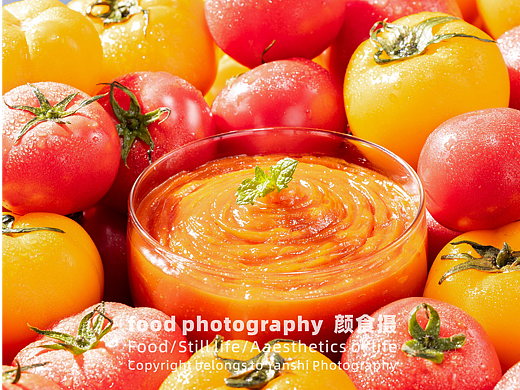 food photography 颜食摄X清爽番茄火锅底料拍摄