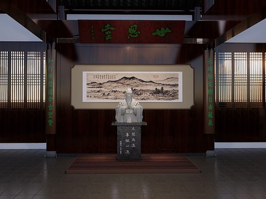 遥观宗祠——张惠言纪念馆（个人主页-ZNjQ1MTk0MTY=） - 展陈设计 - 站酷设计师杨联海原创素材 - 站酷ZCOOL