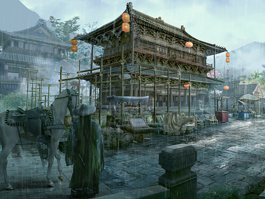 古代街景
