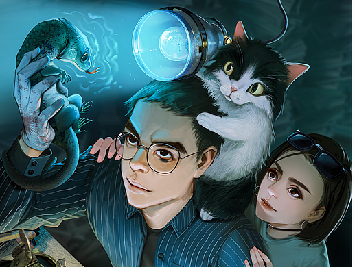 故事：伊文思与尊中蜥蜴