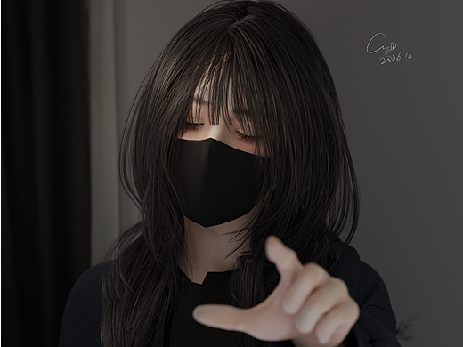 [辛安小写真系列] BLENDER制作 酷盖