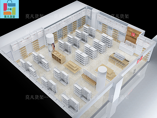 郴州名创优品货架定制多样化​场景展示形象设计
