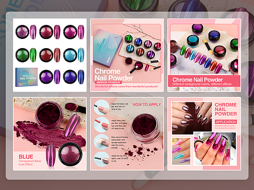 2022年，亚马逊美甲美妆类产品主副图、A+