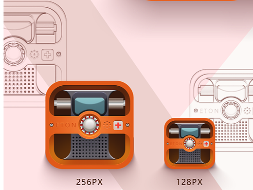 拟物图标绘制及包装