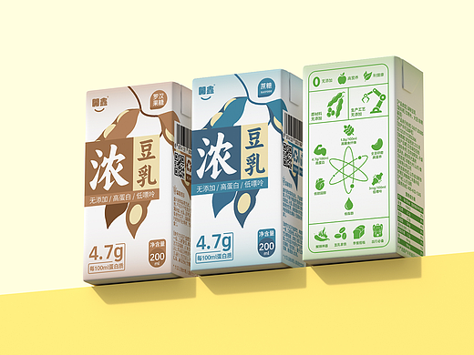 開鑫浓豆乳包装设计大赛｜浓香四溢，醇齿留香