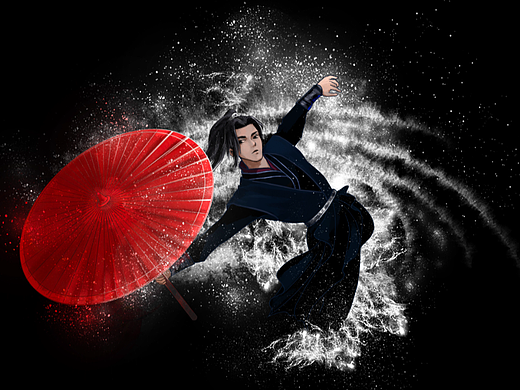 伞骨侠影（个人主页-ZNjI0NTUzNzY=） - 创作习作 - 站酷设计师新瓦肯星原创素材 - 站酷ZCOOL