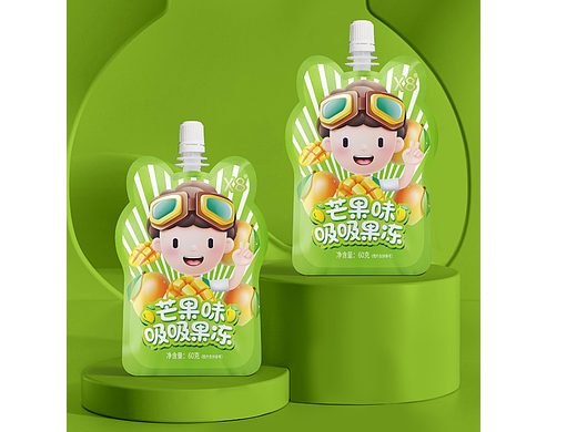 水果味吸吸果冻