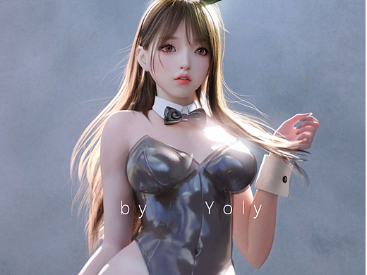 Yoly 莜莉 #117 新年贺图05