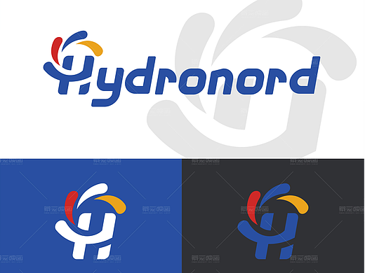 简约国际化的科技公司logo设计及vi延展