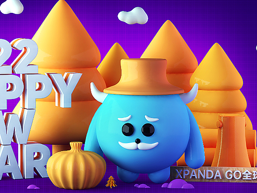 C4D-卡通风格建模渲染（个人主页-ZNjAyMTMyNTY=） - 场景 - 站酷设计师做设计的粥粥原创素材 - 站酷ZCOOL