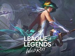 为《League of Legends: Wild Rift》绘制的皮肤海报