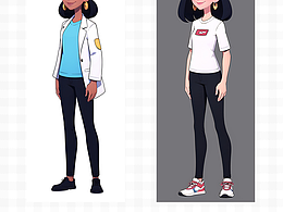 歐卡休閑游戲類 角色