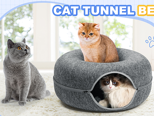 猫窝隧道/产品摄影/产品精修/亚马逊主图设计