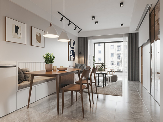 现代北欧客餐厅