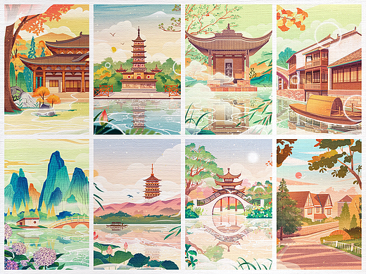 【合集】国风小场景（七）