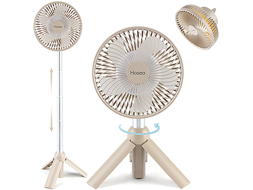 亚马逊（日本站）伸缩户外风扇产品拍摄主图A+设计