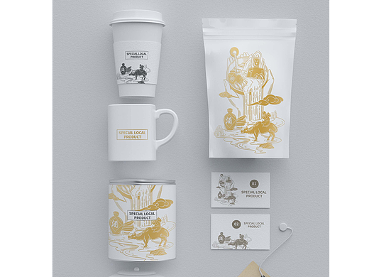 商业插画·包装及周边延展（个人主页-ZNTk1NzI0ODg=） - 商业插画 - 站酷设计师Fount方糖原创素材 - 站酷ZCOOL