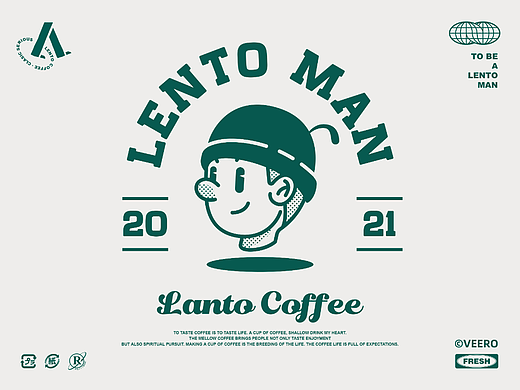 LENTO咖啡插画 | lento man | 包装插画