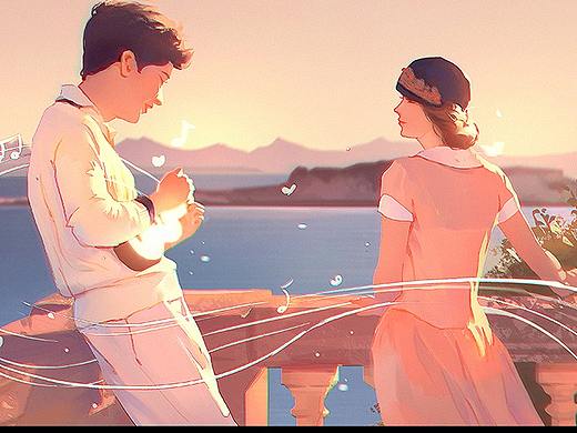 沐浴阳光