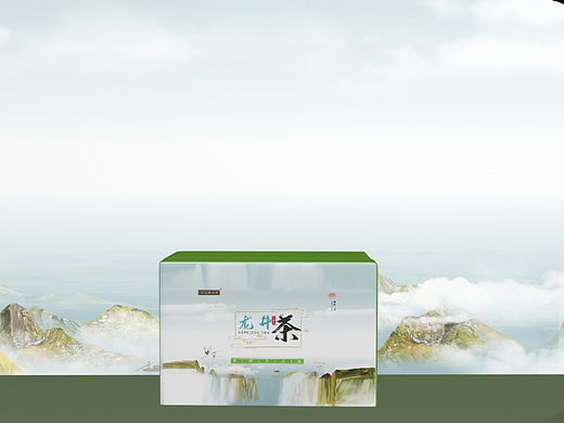 龙井茶包装动效