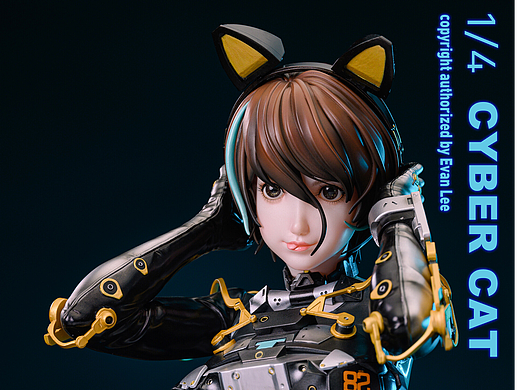 电猫娘 Cyber Cat--合作出品