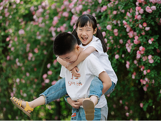 北京奥森蔷薇 | 儿童纪实摄影 兄妹