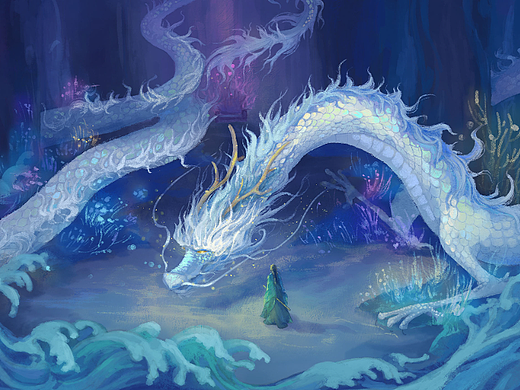 潜龙在渊（个人主页-ZNjYzNDI2ODg=） - 商业插画 - 站酷设计师牧之的插画原创素材 - 站酷ZCOOL
