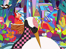 無錫生物多樣性生態(tài)設計插畫