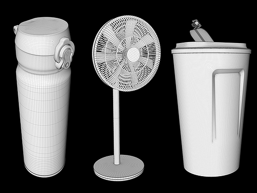 一组C4D产品建模练习