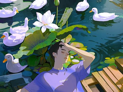 湖水