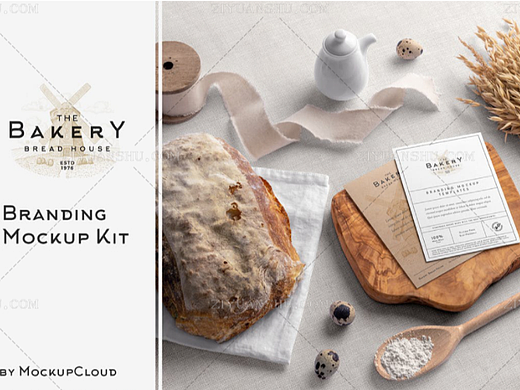 面包包装品牌文具样机套件