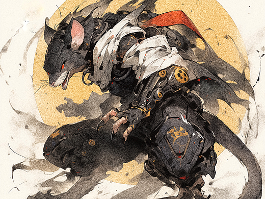 AI中国风十二生肖