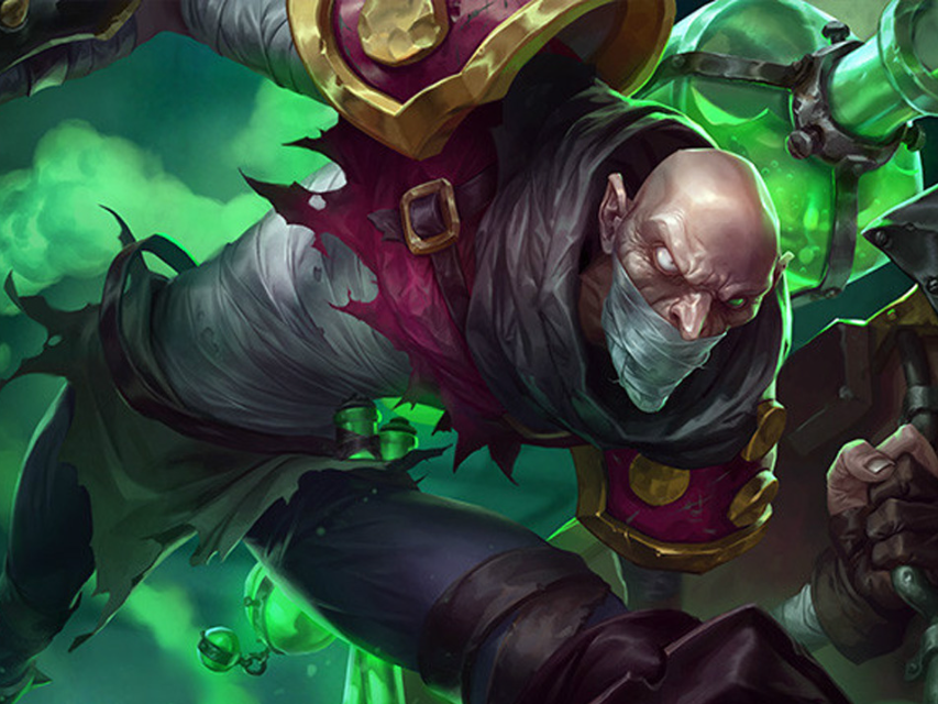 英雄联盟炼金术士辛吉德角色模型制作